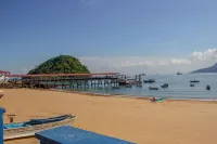 Top loft with ocean view at La Mimosa de Taboga. A quiet and peaceful home.