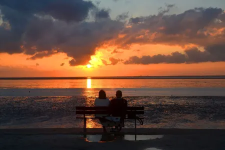 North Sea coast, natural beach within walking distance, apartment on the dike!