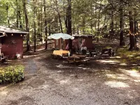 Charming Cabin Lake Rights, Private Dock 3 bedroom, 2 bath. Sleeps 7.