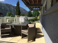 In chalet, warm T4 with character, panoramic view terrace Hotel a Saint-Lary-Soulan