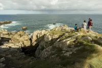 Maison vue mer côte sauvage pointe de la Torche