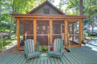 Dock, Lake & Beach Access! St Germain Duplex Cabin - parking