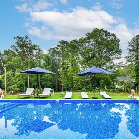 Spacious Durham Home w/ Fire Pit & Hot Tub!
