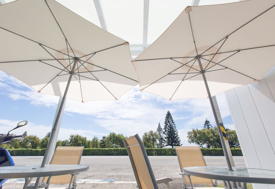 [마공 시내 인근 애터미 펑후완의 야외 휴식 공간]