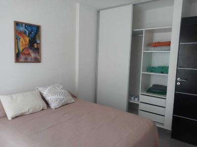 New apartment in a quiet neighborhood 5 minutes from the center.