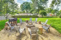 Stylish & Modern Lenexa Haven w/ Fire Pit & Deck! - 3-Star