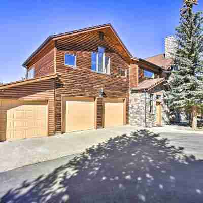 6 Mi to Keystone Ski! Mtn-View Cabin w/ Game Room Hotel Exterior