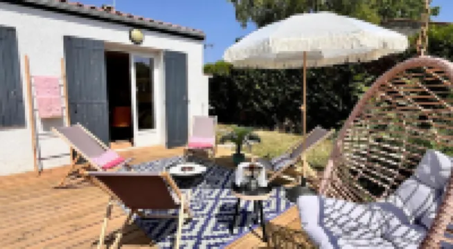 Villa spa rochelaise: Relaxation with Jacuzzi and Brasero