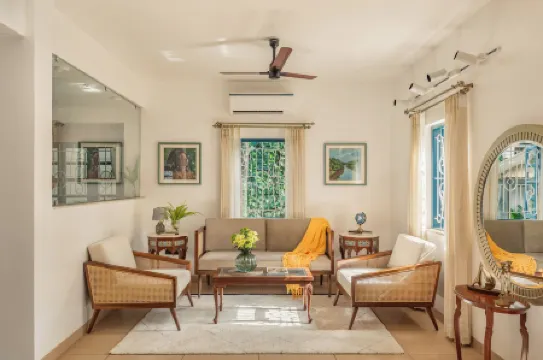 Sanctuary by RÊVE Escapes - Premium 3 BHK Villa Near Morjim Beach