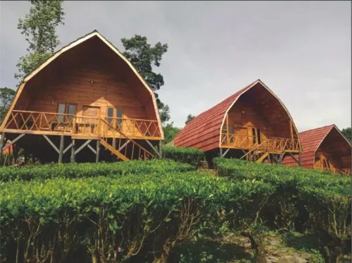 Glamping di Gunung Bangku
