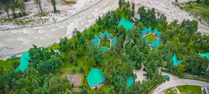 Span Resort & Spa, Manali - A Riverside Resort Отели в г. Округ Куллу
