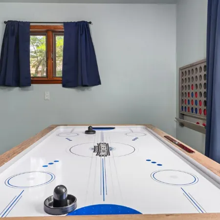 Game Room, Yard Games, and Bunks by Wisconsin River