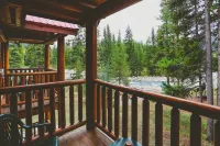 Baker Creek by Basecamp - Mountain view