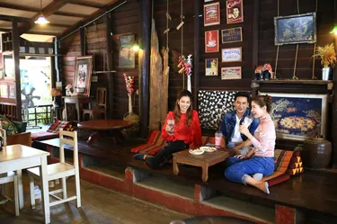รูปภาพของกระท่อมสาธุ Garden Cottage ที่พักใจกลางย่านเก่าโพธาราม (ย่านถนนน่าเดิน)