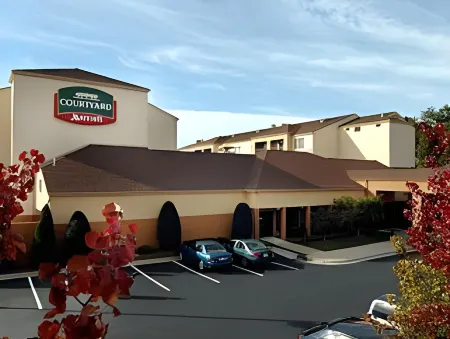 Courtyard Durham Near Duke University/Downtown Отели рядом с достопримечательностью «Парк Мейо»