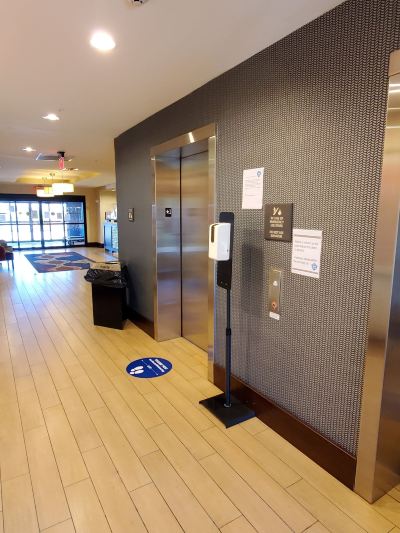 共有エリア ハンプトン イン ローマの写真