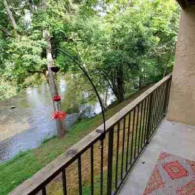 On the Little River in the heart of Townsend, with a beautiful view! Others