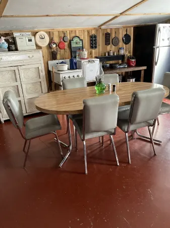 A very rustic converted pole barn unique cozy cabin