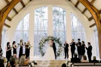 Buford Forest Retreat- Fire Pit - 5 Bdrms- Sleeps 13 - Water Park, Venues, Golf! - 4-نجوم