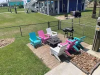 Castawaves- 2 bedroom 2 bath steps from the beach dog friendly Hotels near Crystal Beach Spot