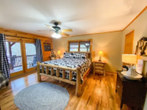 Beautiful Log Cabin with Private Pond & Dock Mlk Weekend Just Opened