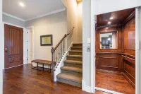 A Unique Experience With Private Elevator, Rooftop Terrace, San Gabriel Views!