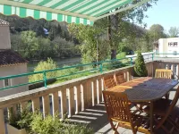 Apt T3 air-conditioned, on the 1st floor of a character residence in CAHORS Hotels in Cahors