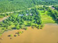 Shoreline Lakefront Home with Boat Slip, Fire Pit and Golf Cart