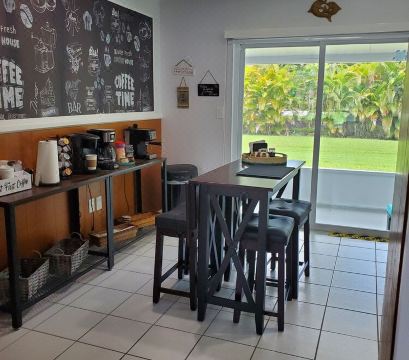 깔끔한 호텔 로비