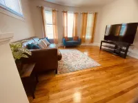 Large 3BR APT w/ enclosed front porch Close to Polar Park, palladium, WPI, DCU