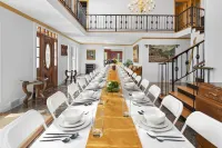 Private 12-Acre Mountain Estate with Blue Ridge Views, Game Room & Sleeps 20 - balcony