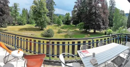 Appart 100 m² Downtown in garden 2 Ha 300 m from the Lake (garden & lake views)