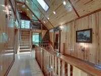 Family Friendly Near River  -  Campfires! Hot Tub, Game Rm, Views Pets welcome Hotels in Ripton