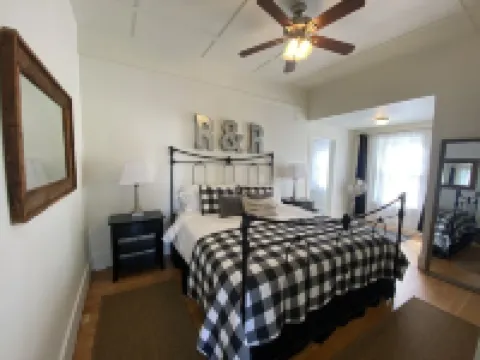 Walk only two blocks to downtown with private backyard space! Pet-Friendly!