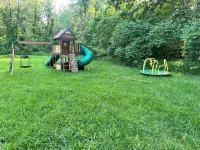 Immerse yourself with nature at this unique living tree-treehouse!