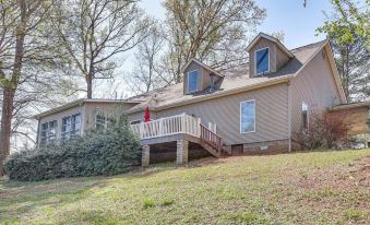 Private Dock: 'the River House' in Heber Springs!