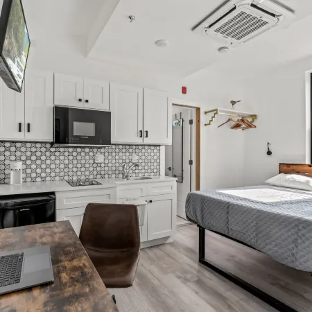 Goodseed Suites Philadelphia Center Отели рядом с достопримечательностью «Центр исполнительских видов искусства Манна»