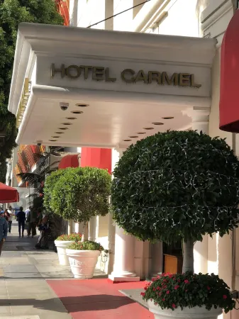 Hotel Carmel Santa Monica Отели рядом с достопримечательностью «Museum of Flying»