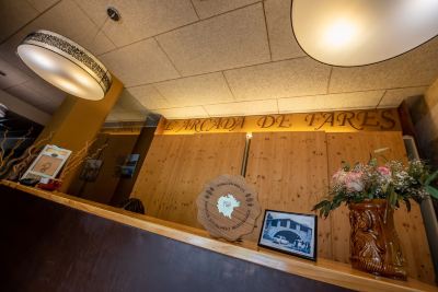 Front Desk L'Arcada de Fares Photo