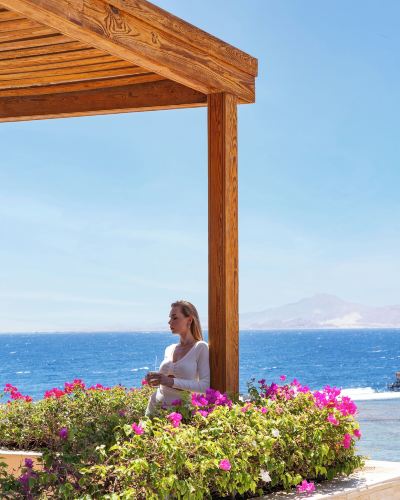 View from Hotel Cleopatra Luxury Resort Sharm El Sheikh Photo