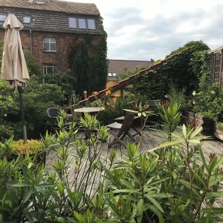 Garden house in the cucumber district of Lübbenau