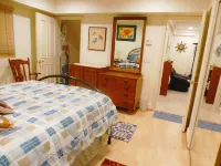 Spacious Contemporary Style Lower Guest Apartment, Private Entry, Walk To Beach!