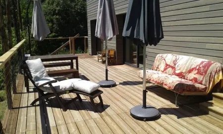 Promo end of August 25% 3 bedroom cottage of 85m2 with south facing terrace of 60m2 Отели в г. Сен-Сир-ла-Рош