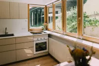 Wake up with a view of the mountain and lake