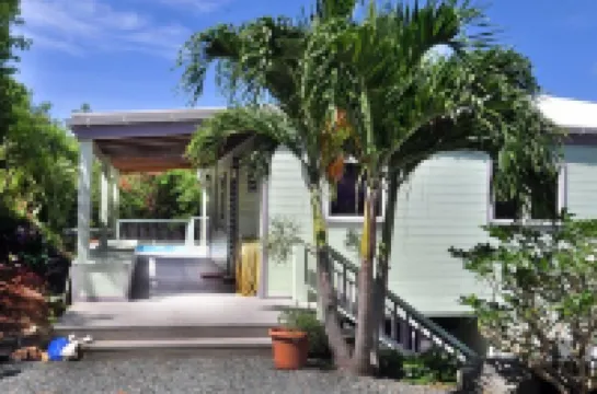 Fish Tales a Caribbean Cottage style home with a Pool, walk to Reef Bay Beach のホテル