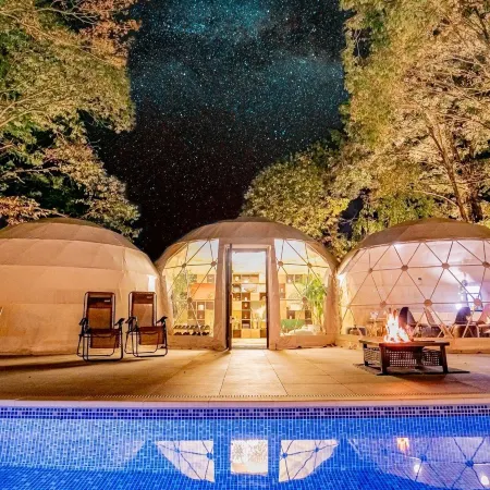 Nakatsugawa Glamping Morinosora Отели рядом со станцией JR Nakatsugawa station