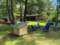 Secluded Finger Lakes Cabin Near Watkins Glen. Views,  Private Trails, Firepit