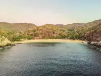 Tree house Pergola Swimming pool at a virgin beach
