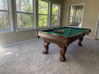 Spacious 5-bedroom, 3-bathroom house with pool table in delightful Rome
