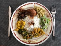 Villa in the middle of tropical palm trees, not far from the Bentota beach